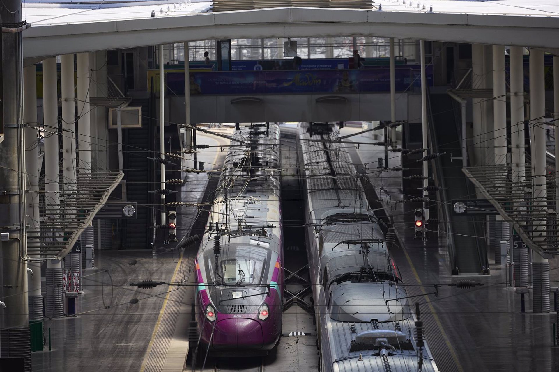 La alta velocidad crece un 15,1% en febrero y roza los 3,2 millones de pasajeros