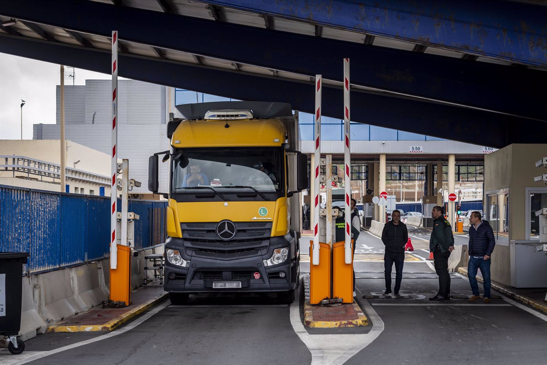 El transporte de mercancías por carretera crece un 5,2% en el primer trimestre del año