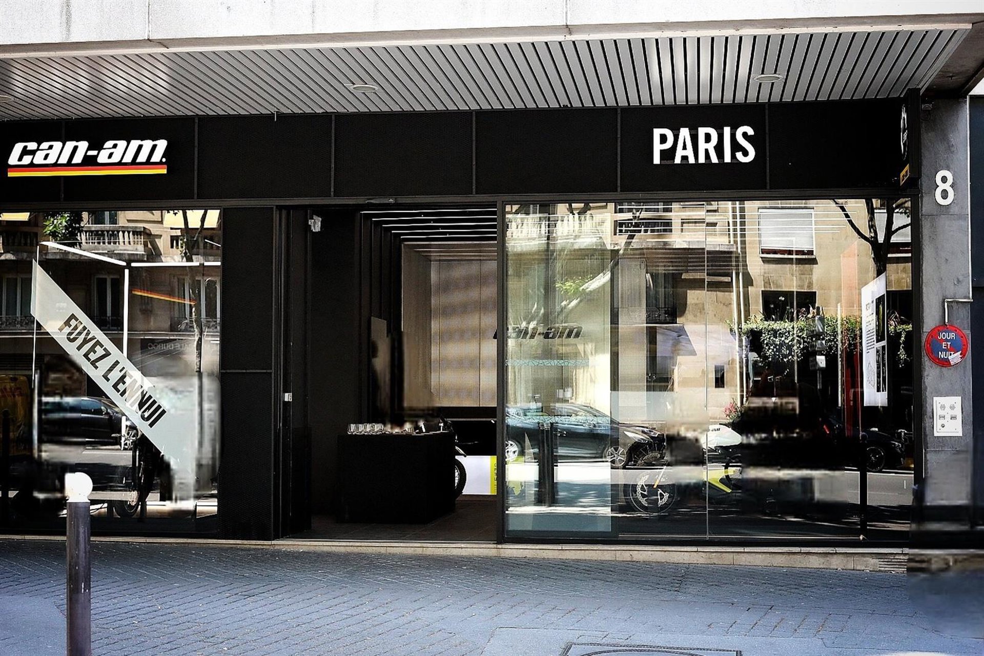 BRP, líder en deportes de motor, abre su primera tienda insignia en París (1)